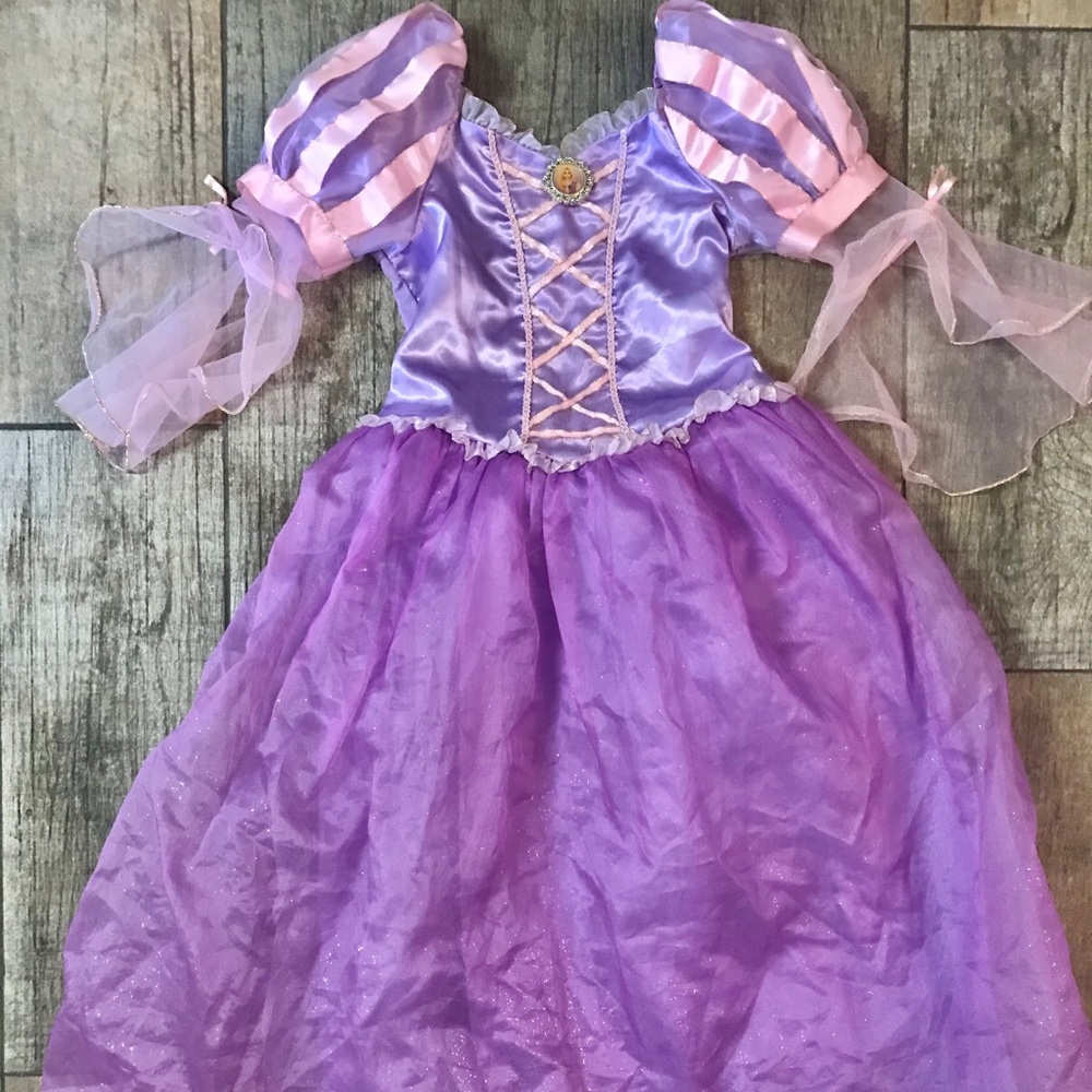 Rapunzel Tangled Dress - Disney - Size 7/8